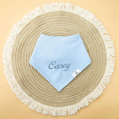 Personalized Embroidered Baby Name Bibs