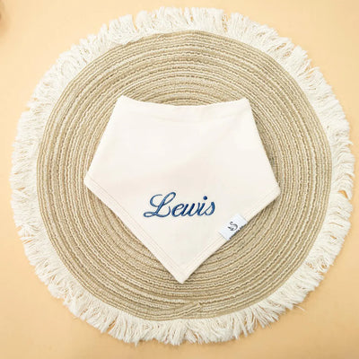 Personalized Embroidered Baby Name Bibs