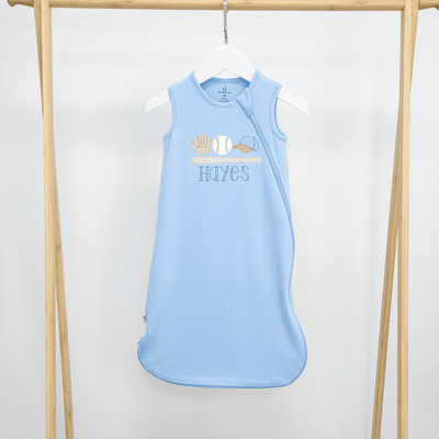 Personalized Baseball Baby Sleep Sack With Name SwaddleAn