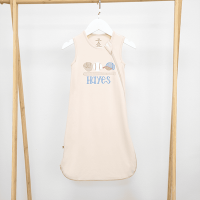 Personalized Baseball Baby Sleep Sack With Name SwaddleAn