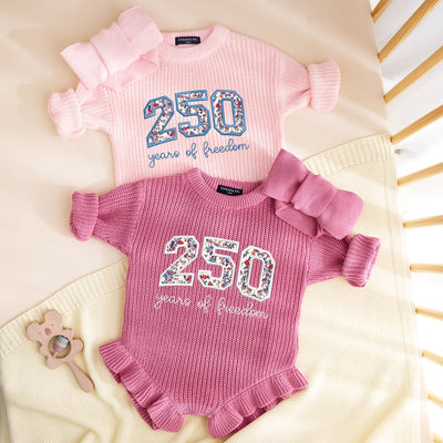250 Years of Freedom Anniversary Baby Romper