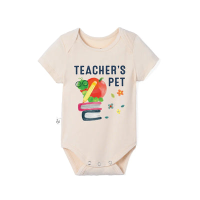 Back to School Teacher’s Pet Baby Onesie