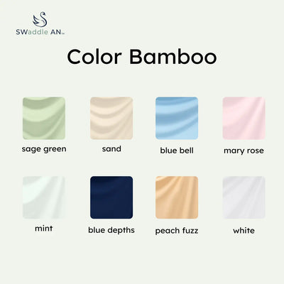 Custom Name Embroidered Bamboo Sleep Sack - SwaddleAn