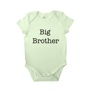 Big Brother Baby Onesie in Mint