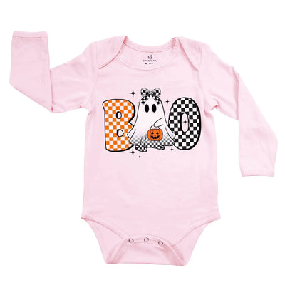 Boo Spooky Halloween Baby Bodysuit SwaddleAn