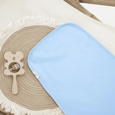 Bamboo Baby Burp Cloths in Blue Bell