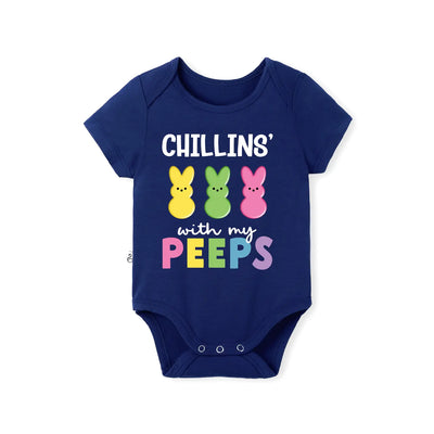 Chillin' With My Peeps Baby Onesie