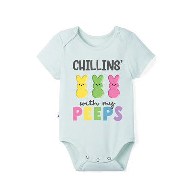 Chillin' With My Peeps Baby Onesie