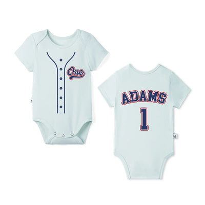 Custom Baby Baseball Jersey Onesie