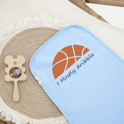Custom I Mostly Dribble Basketball Burp Cloths