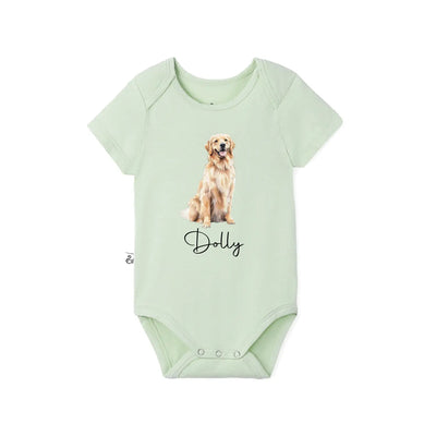Custom Upload Pet Photo Baby Onesie