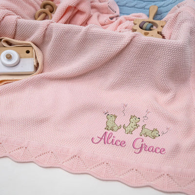 Custom Cairn Terrier Dog Blanket
