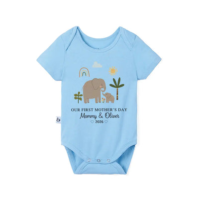 Custom First Mother’s Day Baby Onesie