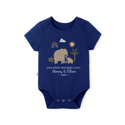 Custom First Mother’s Day Baby Onesie