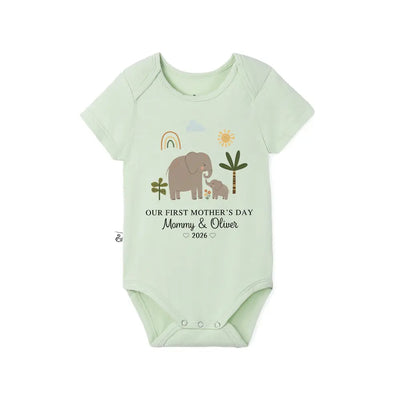 Custom First Mother’s Day Baby Onesie