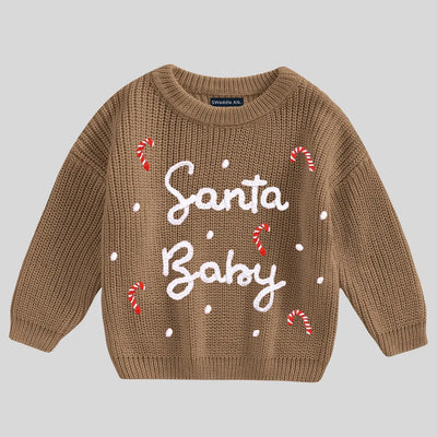 Custom Christmas Santa Baby Sweater
