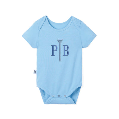 Custom Monogram Golf Bamboo Baby Bodysuit Bodysuit