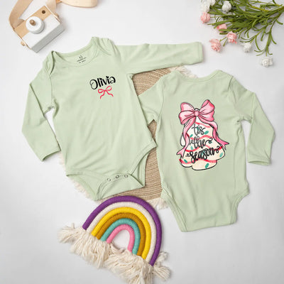 Custom 'Tis The Season' Christmas Baby Onesie