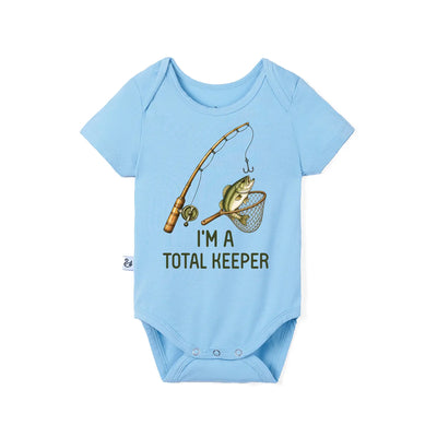 Cute Fisherman Baby Onesie