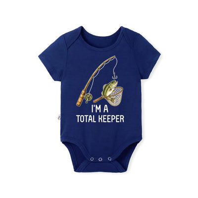 Cute Fisherman Baby Onesie