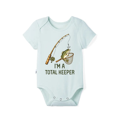 Cute Fisherman Baby Onesie