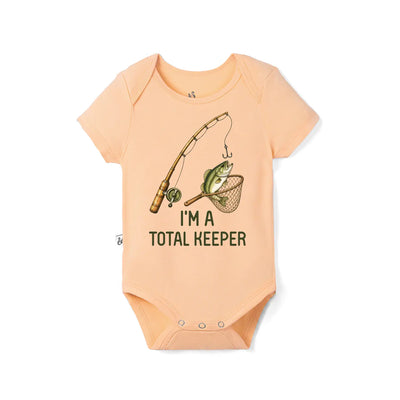 Cute Fisherman Baby Onesie