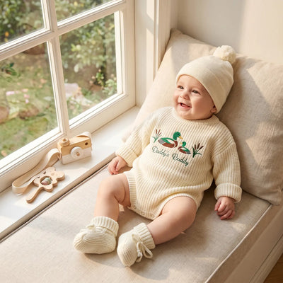 Daddy's Buddy Mallard Duck Baby Romper