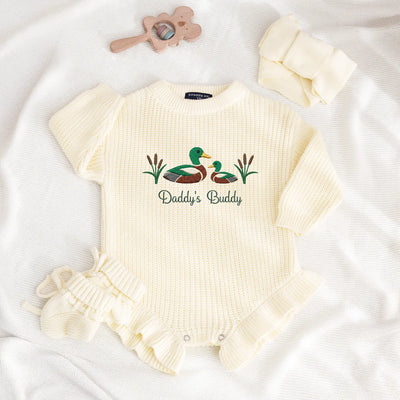 Daddy's Buddy Mallard Duck Baby Romper