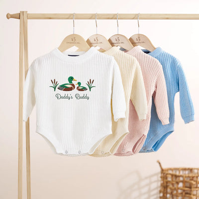 Daddy's Buddy Mallard Duck Baby Romper