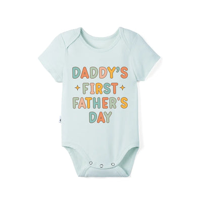Daddy's First Father's Day Baby Onesie