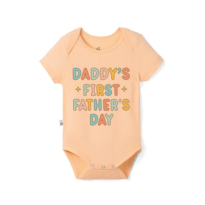 Daddy's First Father's Day Baby Onesie