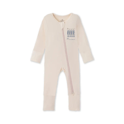 Embroidered Fishing Baby Pajamas