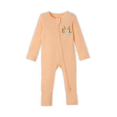 Embroidered Golf Monogram Baby Pajamas