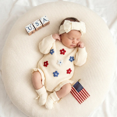 4th of July Baby Rompers