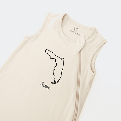 America State Sleep Sack | Custom Your Own State Printing