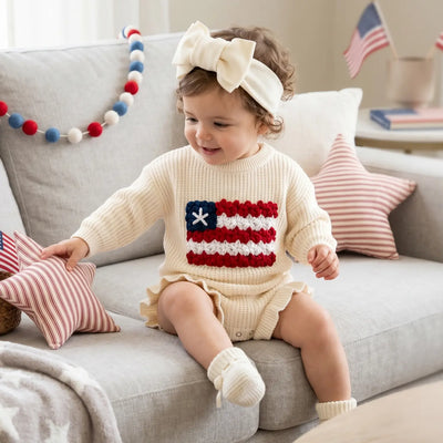 4th of july baby usa rompers