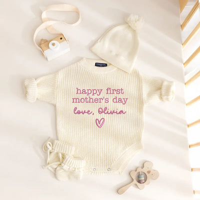 Happy First Mother's Day Baby Romper