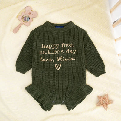 Happy First Mother's Day Baby Romper