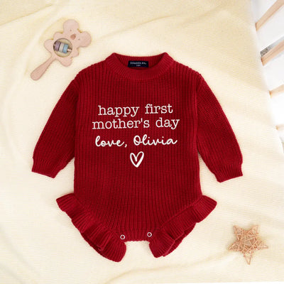 Happy First Mother's Day Baby Romper