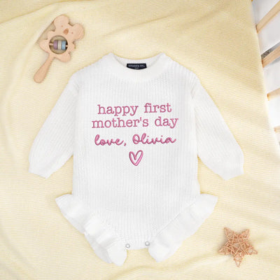 Happy First Mother's Day Baby Romper