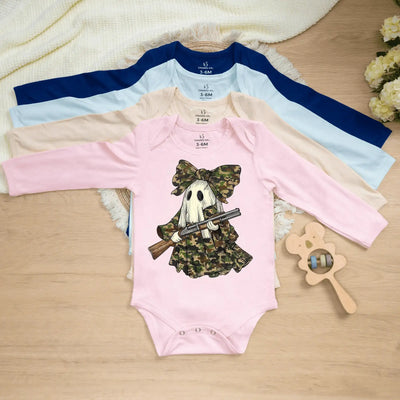 Hunting Ghost Baby Onesie SwaddleAn