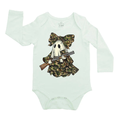 Hunting Ghost Baby Onesie SwaddleAn