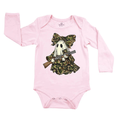 Hunting Ghost Baby Onesie SwaddleAn