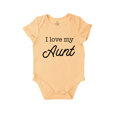 I love my Aunt Onesie – Bamboo Bodysuit