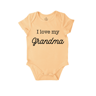 I love my Grandma Baby Onesie - Bamboo Onesie