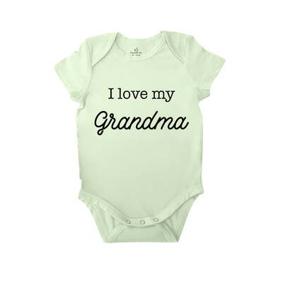 I love my Grandma Baby Onesie - Bamboo Onesie
