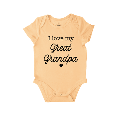 'I Love My Great Grandpa' Baby Bodysuit SwaddleAn