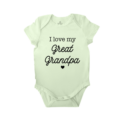 'I Love My Great Grandpa' Baby Bodysuit SwaddleAn
