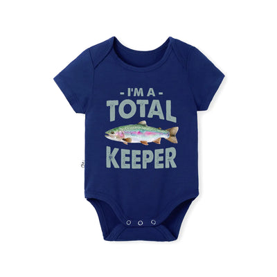 I'm A Total Keeper Baby Onesie