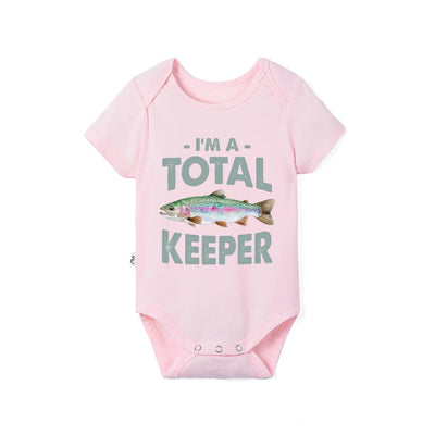 I'm A Total Keeper Baby Onesie